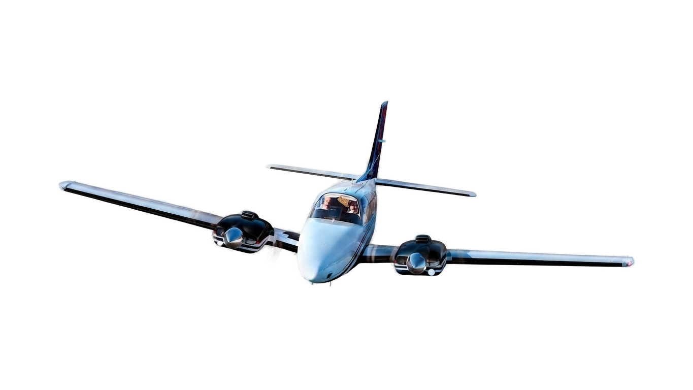 Avion du club en vol